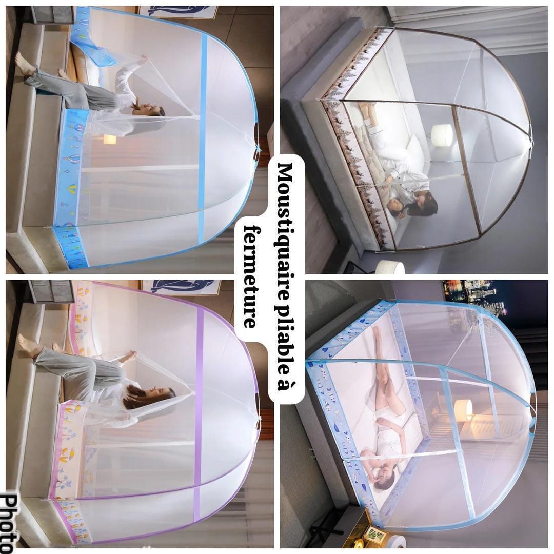 Moustiquaire pliable 3 places