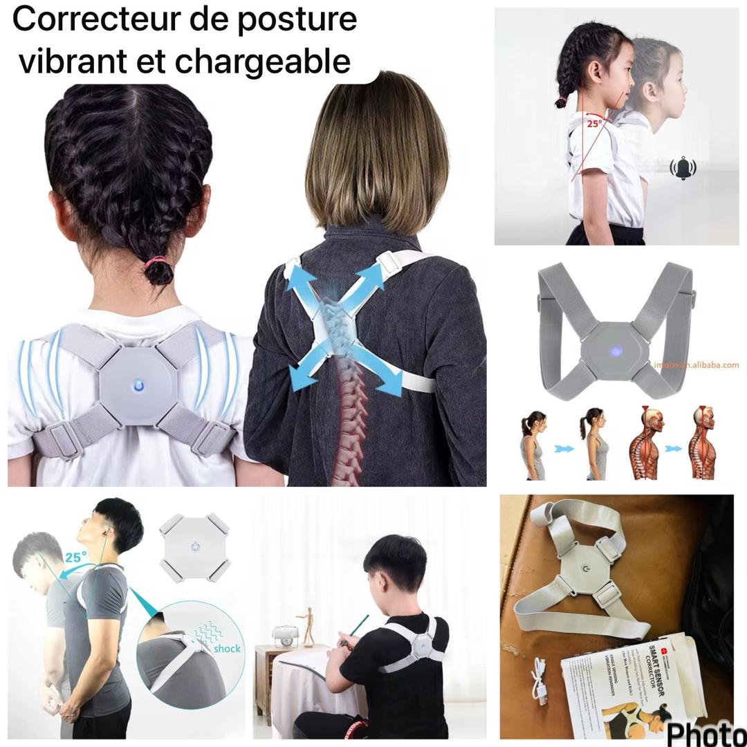 Correcteur de posture vibrant