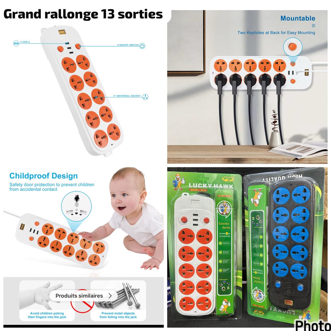 Grand rallonge 13 sorties