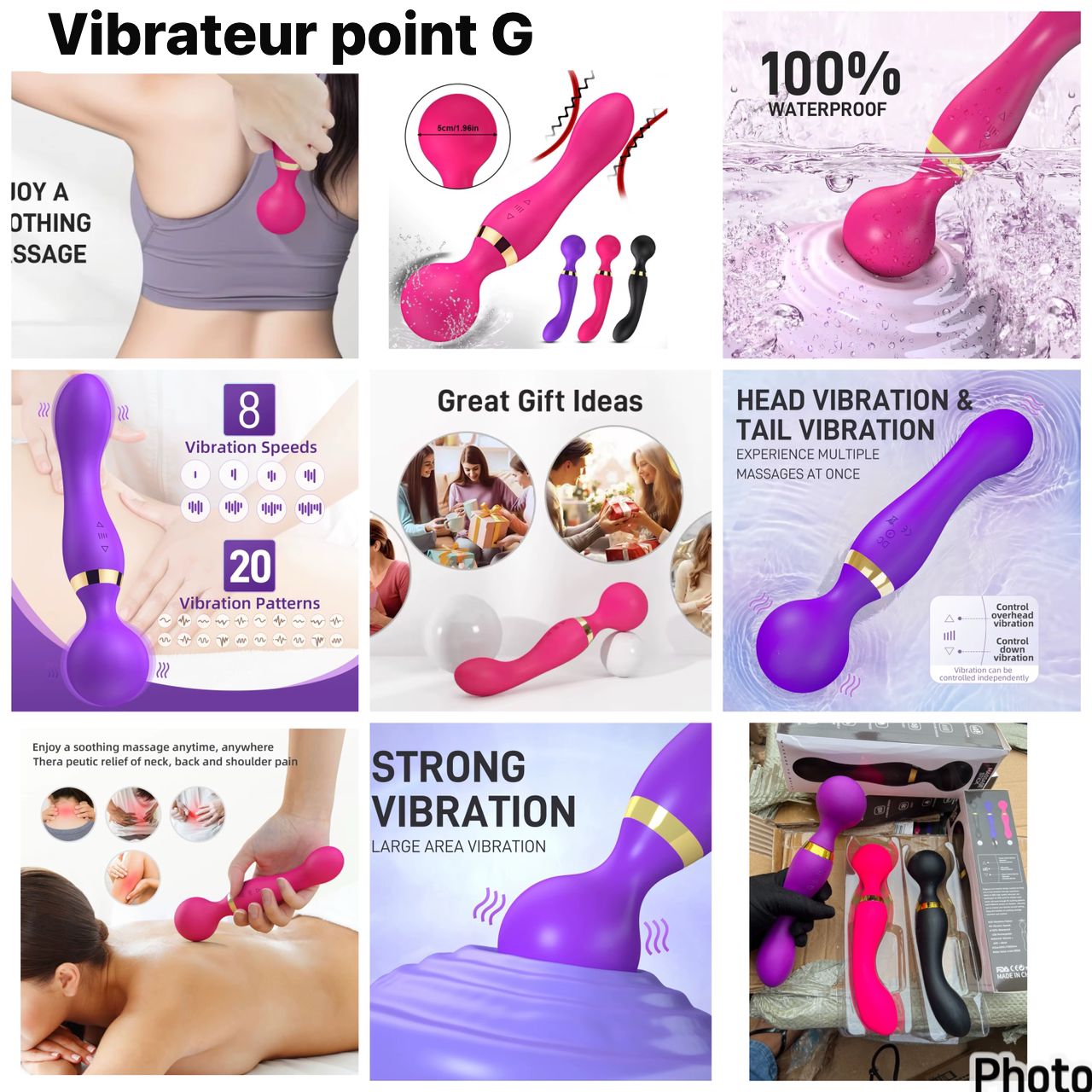 Vibrateur de point G