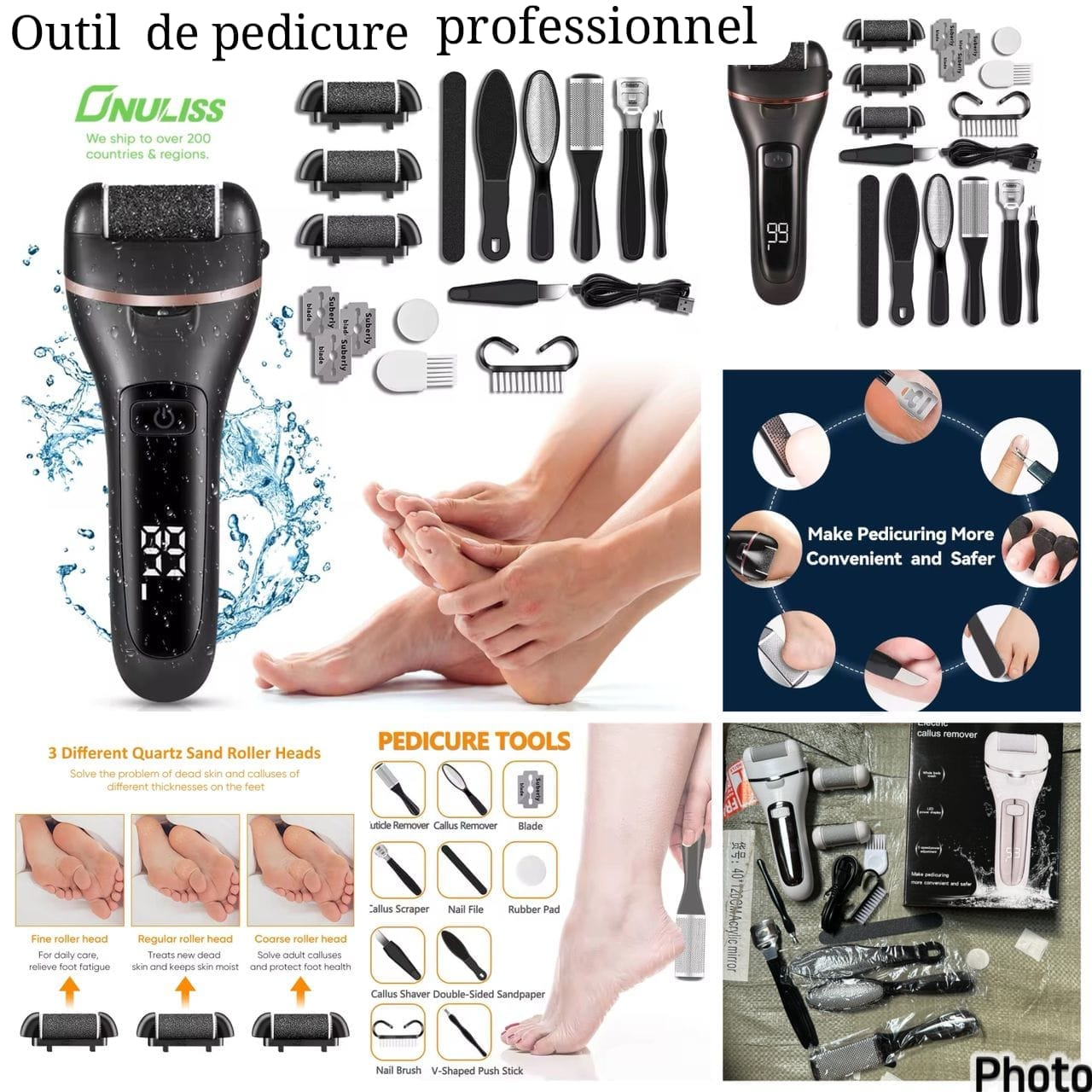 Outil de pédicure